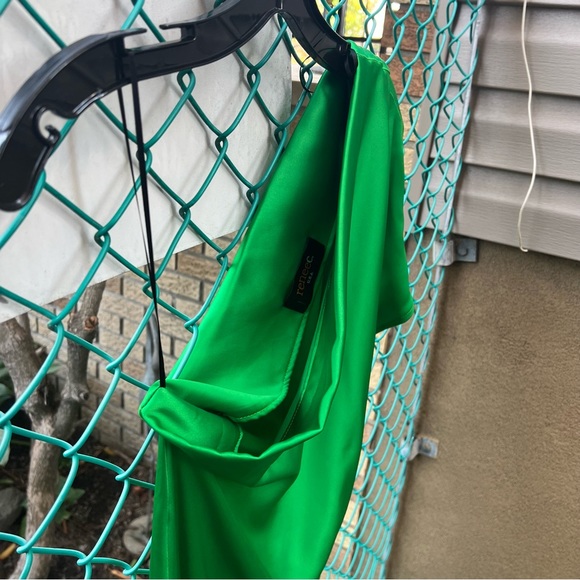 RENEE C. Women’s Satin One-shoulder Dress - M - Picture 10 of 13